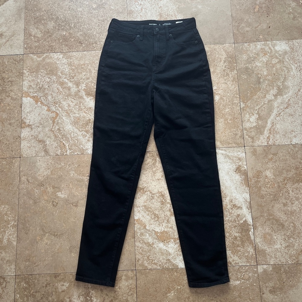 Old Navy High Rise Black Jeans